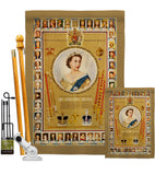 The Coronation Regalia - Expression Inspirational Vertical Impressions Decorative Flags HG180312 Made In USA