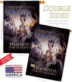 Thank You For The Memories - Expression Inspirational Vertical Impressions Decorative Flags HG180314 Made In USA