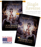 Thank You For The Memories - Expression Inspirational Vertical Impressions Decorative Flags HG180314 Made In USA