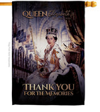 Thank You For The Memories - Expression Inspirational Vertical Impressions Decorative Flags HG180314 Made In USA