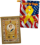 The Coronation Regalia - Expression Inspirational Vertical Impressions Decorative Flags HG180312 Made In USA