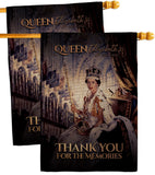 Thank You For The Memories - Expression Inspirational Vertical Impressions Decorative Flags HG180314 Made In USA
