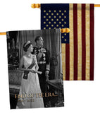 End Of The Era - Expression Inspirational Vertical Impressions Decorative Flags HG180321 Made In USA