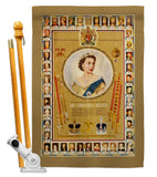 The Coronation Regalia - Expression Inspirational Vertical Impressions Decorative Flags HG180312 Made In USA