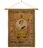 The Coronation Regalia - Expression Inspirational Vertical Impressions Decorative Flags HG180312 Made In USA