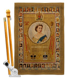 The Coronation Regalia - Expression Inspirational Vertical Impressions Decorative Flags HG180312 Made In USA