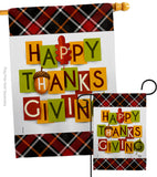 Thanksgiving - Thanksgiving Fall Vertical Impressions Decorative Flags HG192632 Made In USA