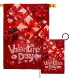 Valentine's Gifts - Valentines Spring Vertical Impressions Decorative Flags HG130307 Made In USA