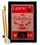Sending Love - Valentines Spring Vertical Impressions Decorative Flags HG101075 Made In USA
