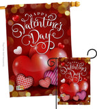 Beloved Valentine's Day - Valentines Spring Vertical Impressions Decorative Flags HG101062 Made In USA