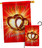 My Sweet Heart - Valentines Spring Vertical Impressions Decorative Flags HG192405 Made In USA