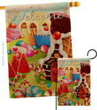 Sugar Sweet Home - Vegetable Food Vertical Impressions Decorative Flags HG137454 Made In USA