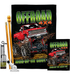 Offroad - Vehicle Interests Vertical Impressions Decorative Flags HG130408 Made In USA