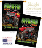 Offroad - Vehicle Interests Vertical Impressions Decorative Flags HG130408 Made In USA