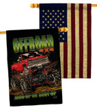 Offroad - Vehicle Interests Vertical Impressions Decorative Flags HG130408 Made In USA