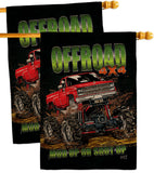 Offroad - Vehicle Interests Vertical Impressions Decorative Flags HG130408 Made In USA