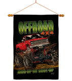 Offroad - Vehicle Interests Vertical Impressions Decorative Flags HG130408 Made In USA