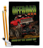 Offroad - Vehicle Interests Vertical Impressions Decorative Flags HG130408 Made In USA