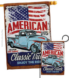 Classic Truck - Vehicle Interests Vertical Impressions Decorative Flags HG115255 Made In USA