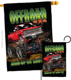 Offroad - Vehicle Interests Vertical Impressions Decorative Flags HG130408 Made In USA