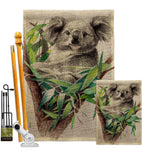 Koala - Wildlife Nature Vertical Impressions Decorative Flags HG110275 Made In USA