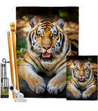 Tiger - Wildlife Nature Vertical Impressions Decorative Flags HG110279 Made In USA