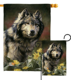 Wild Spirit - Wildlife Nature Vertical Impressions Decorative Flags HG110083 Made In USA