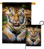 Tiger - Wildlife Nature Vertical Impressions Decorative Flags HG110279 Made In USA