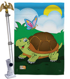 Turtle - Wildlife Nature Vertical Impressions Decorative Flags HG110040 Imported