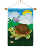 Turtle - Wildlife Nature Vertical Impressions Decorative Flags HG110040 Imported