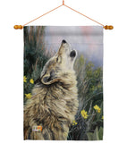 The Call - Wildlife Nature Vertical Impressions Decorative Flags HG110059 Made In USA