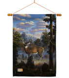Morning Light - Wildlife Nature Vertical Impressions Decorative Flags HG110061 Made In USA