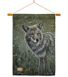 Coyote - Wildlife Nature Vertical Impressions Decorative Flags HG110089 Made In USA