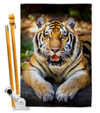 Tiger - Wildlife Nature Vertical Impressions Decorative Flags HG110279 Made In USA