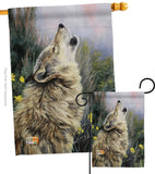 The Call - Wildlife Nature Vertical Impressions Decorative Flags HG110059 Made In USA