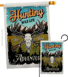 Wild Life Adventure - Wildlife Nature Vertical Impressions Decorative Flags HG110272 Made In USA