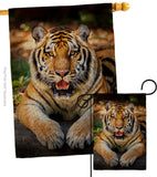 Tiger - Wildlife Nature Vertical Impressions Decorative Flags HG110279 Made In USA