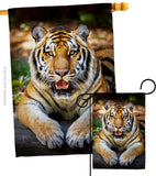 Tiger - Wildlife Nature Vertical Impressions Decorative Flags HG110279 Made In USA