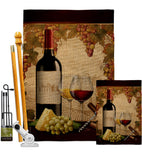 Winery - Wine Happy Hour & Drinks Vertical Impressions Decorative Flags HG117069 Made In USA