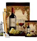 Winery - Wine Happy Hour & Drinks Vertical Impressions Decorative Flags HG117069 Made In USA