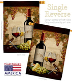 Winery - Wine Happy Hour & Drinks Vertical Impressions Decorative Flags HG117069 Made In USA