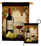 Winery - Wine Happy Hour & Drinks Vertical Impressions Decorative Flags HG117069 Made In USA