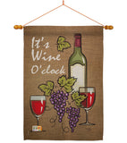 It's Wine - Wine Happy Hour & Drinks Vertical Impressions Decorative Flags HG117033 Made In USA