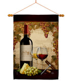 Winery - Wine Happy Hour & Drinks Vertical Impressions Decorative Flags HG117069 Made In USA