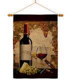 Winery - Wine Happy Hour & Drinks Vertical Impressions Decorative Flags HG117069 Made In USA