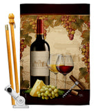 Winery - Wine Happy Hour & Drinks Vertical Impressions Decorative Flags HG117069 Made In USA