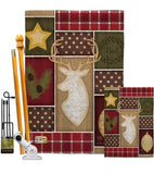 Christmas Noel - Winter Wonderland Winter Vertical Impressions Decorative Flags HG114172 Made In USA