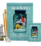 Magic Chritmas - Winter Wonderland Winter Vertical Impressions Decorative Flags HG130293 Made In USA