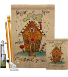 Sugar & Spice Christmas - Winter Wonderland Winter Vertical Impressions Decorative Flags HG137097 Made In USA