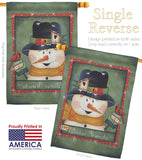 Winter Friends - Winter Wonderland Winter Vertical Impressions Decorative Flags HG114092 Made In USA